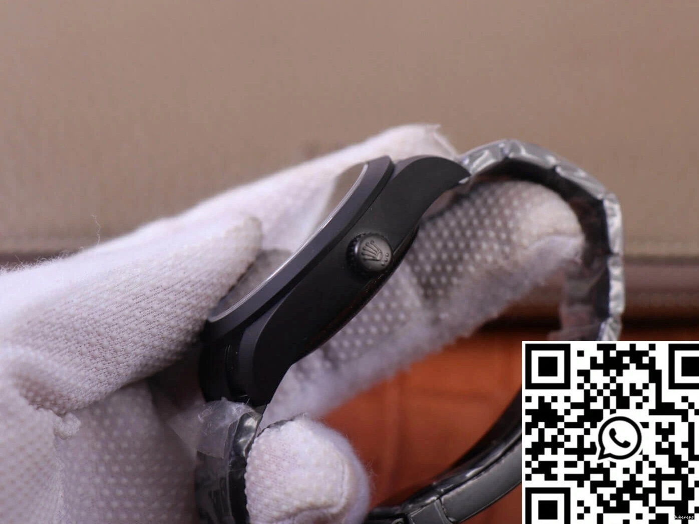 Label Noir Base 116400 Design JB Factory LNT01HS-001 Rolex Milgauss watch Black case Replica 0417